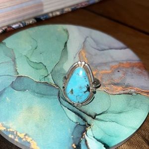 Sterling Silver Genuine Turquoise Navajo Handcrafted Jewelry 7 • Sedona, AZ